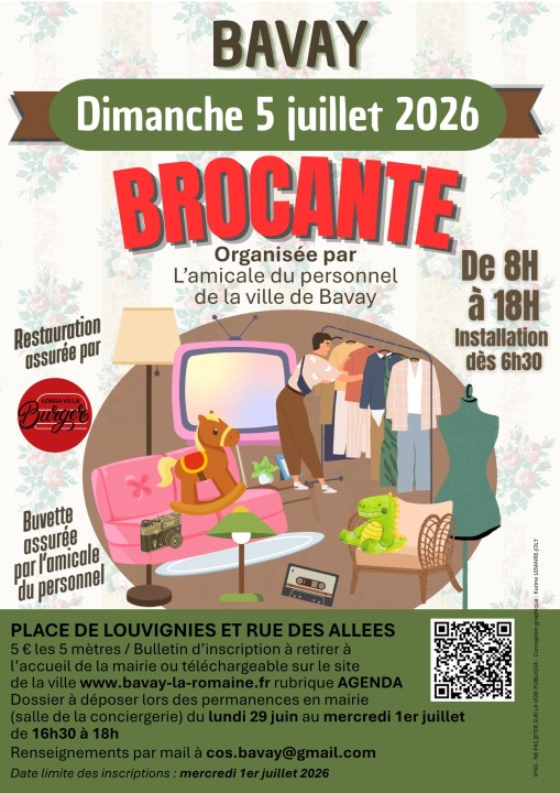 Affiche de Brocante