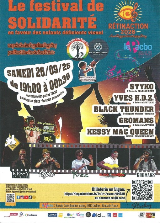 Affiche de Le festival de solidarité