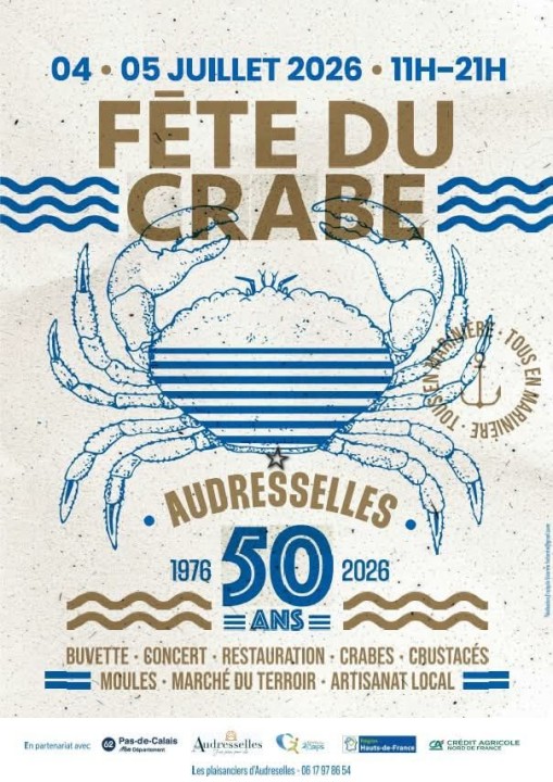 Affiche de Fête du Crabe