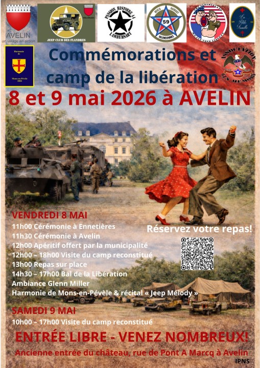Affiche de Commémorationet Camp de la libération