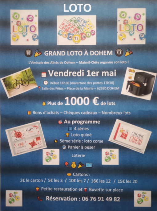 Affiche de Loto