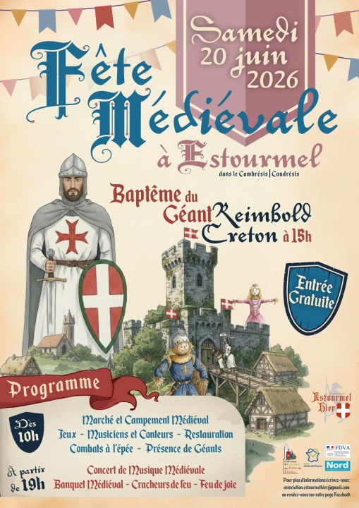 Affiche de Fête Médiévale