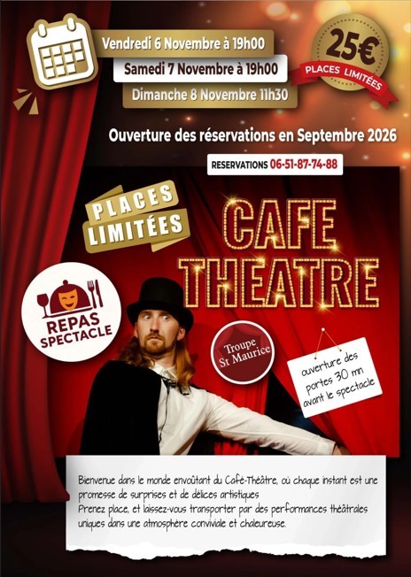 Affiche de Café Théâtre