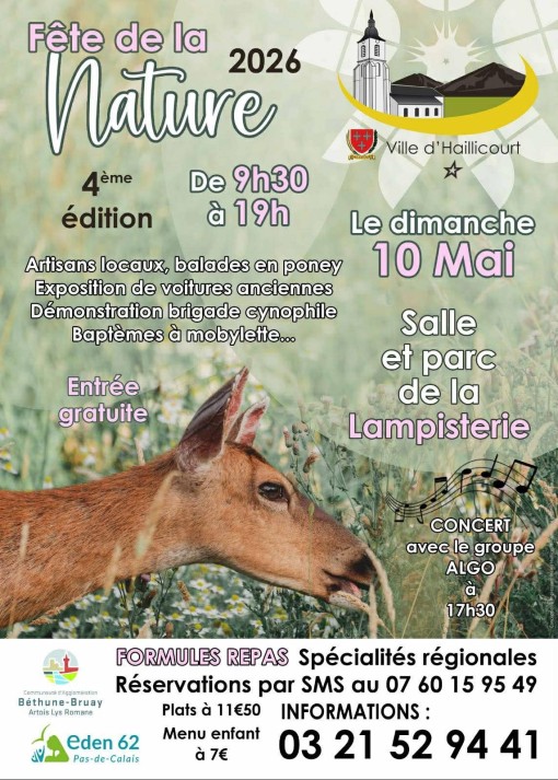 Affiche de 4ème Fête de la Nature