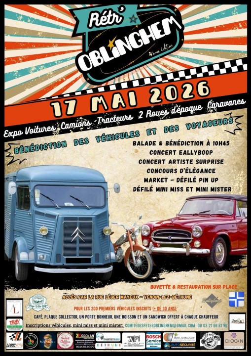 Affiche de Rétr'Oblinghem