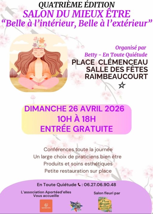 Affiche de 4 ème Slaon du Mieux être