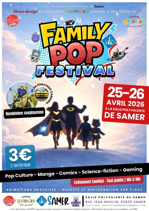 Affiche de Family Pop Festival