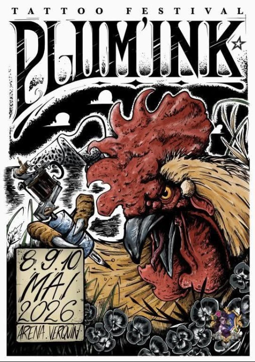 Affiche de Tattoo Festival Plum’ink